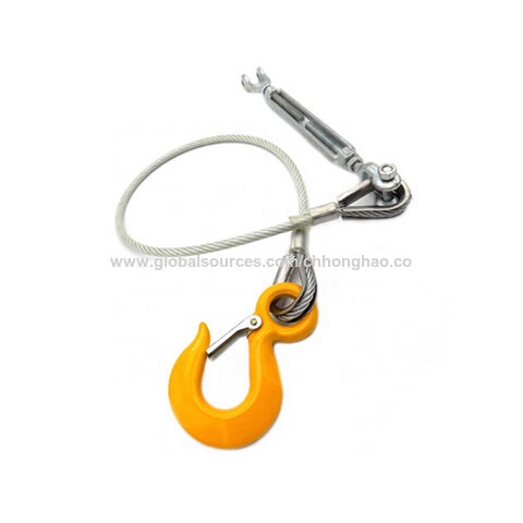 4m Heavy-Duty Emergency Steel Tow Rope Towing Car Recovery Hook 3