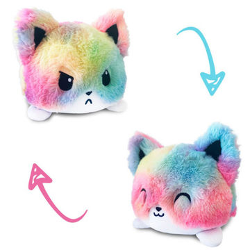 rainbow cat plush