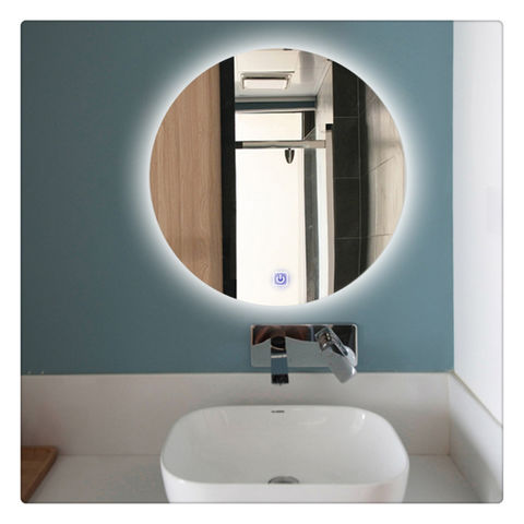 Wholesale Hotel Household Large Size LED Round Bath Mirror Smart TV Mirror  Wall Mounted Bathroom Smart Mirror with TV - China Interactive Mirror,  Mirror TV