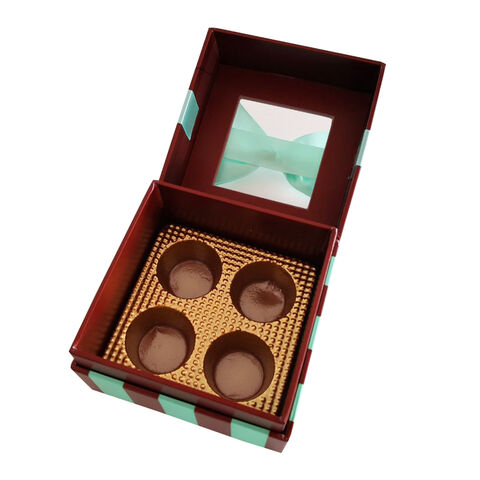 Compre Caja De Regalo De Chocolate De Papel Con Divisores Inserte Logotipo  Impreso Por Encargo y Caja De Regalo De Chocolate de China por 0.23 USD
