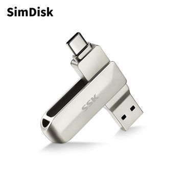 Wholesale China Simdisk Otg 3.0 Flash Drive 32gb/64gb/128gb Metal Pen Drive Stick For Cell Phone And Computer & Swivel Usb Flash Drive at USD 3.99 | Global Sources
