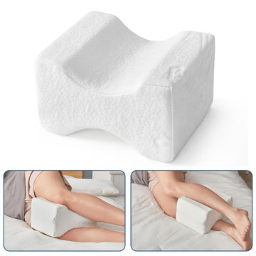 RSSK Almohada ortopédica de espuma viscoelástica para embarazo,  almohada de cuña para piernas y rodillas para dormir de lado, alivio de  ciática o funda de almohada : Hogar y Cocina
