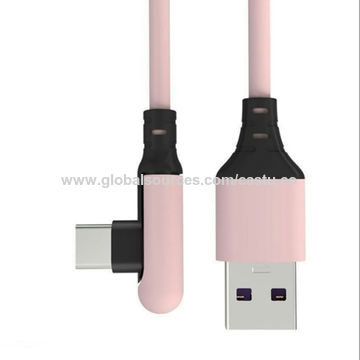 Cavo USB Micro USB Angolato 90&deg; Per Ricarica E Sincronizzazione | Innov8 1m Nero