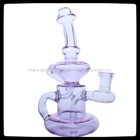 Wholesale 6.7 Inch Thick Glass Hookah Bong Water Pipe For Smoking