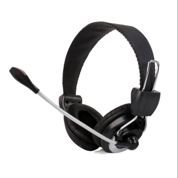 Buy Wholesale China Wired Computer Headphone With Optional 3.5mm/ Usb 40mm Driver & Wired Headphone at USD 3.5 | Global Sources