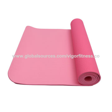 Eco Friendly Non Slip Exercise Mat TPE used for Yoga KMO Lifestyle Beginners Unisex Yoga Mat Pilates and Gymnastics