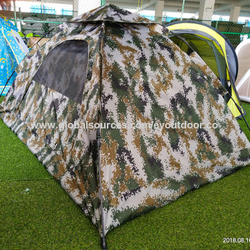 Pop Up Tent Beach Tent,2-3 Person Camping Tent Camouflage Dome Tent Camping Tent