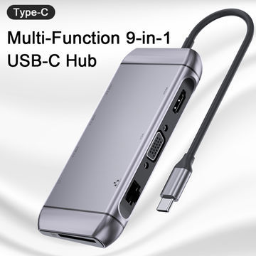 Hub Usb C Multiport Hdmi 4k / Usb3.0 / Red / Aluminio