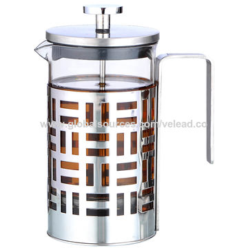 Buy Wholesale China Wholesale 1000ml Stainless Steel Glass French Press  Coffee Maker Coffee Plunger & Coffee Plunger at USD 2