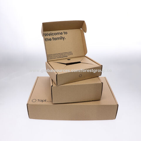 Buy Wholesale China Oem Custom Low Price Brown Kraft Packaging Boxes ...