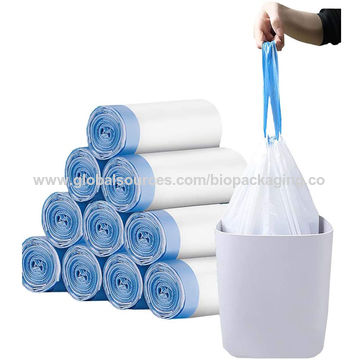 Drawstring Bag Customized Rubbish Film Refuse Plastic Trash Plastic Bags -  China Garbage Plastic Bag, Plastic Trash Liner Bag