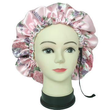 AFPANQZ Satin Schlafhaube – Elastisches Breites Band, Für Locken, Zöpfe & Dreadlocks, Hautfreundlich, Hypoallergen