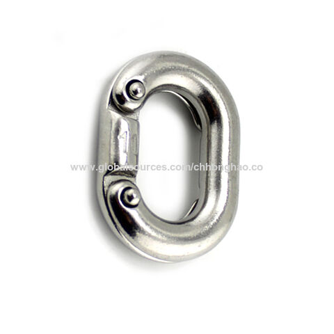 10 Pack Chain Connecting Link 5mm Marine Grade Stainless Steel Split Shackle 