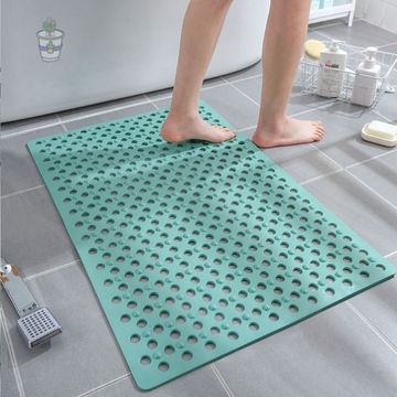 Buy Wholesale China Bathroom Anti-slip Mat Bathroom Anti-slip Non-mildewed  Mat Simple And Practical & Bathroom Mat at USD 2.5