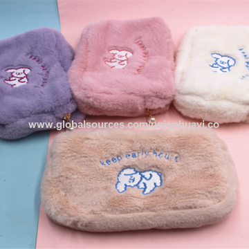 fluffy pouch