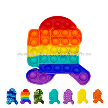 Achetez en gros 2021 Popit Agotism Toys Push Pop It Rainbow Autism Toys For  Kids Children Jeu Chine et Jeu De Jouets De Soulagement Du Stress Pour  Enfants à 0.65 USD