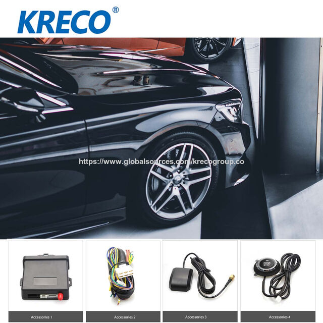 Zwei-Wege-Autoalarmanlage, Autoalarm, Auto-GPS-Tracker, KRE-MC05-9#6454