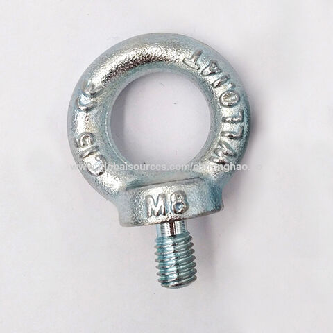 Zinc Plated Carbon Steel Sheep Eye Screws Closed Eye Bolt M3-M10 - China  Closed Eye Bolt, Eye Bolt