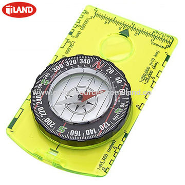 Portable Camping Hiking Tool Accurate Compass Outdoora Practical Guider 