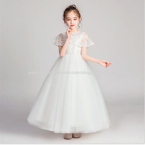 Summer Short Princess Beautiful Girl Wedding Dress Apparel & Accessories  Wholesale Kids Wear Garments Female Fashion Gowns Children's Clothes -  China Baby Clothes and Clothing price