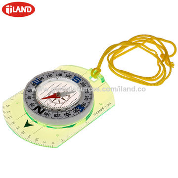 Outdoor Military Compass Scale Ruler Baseplate Mini Compass For Camping Hiking X 