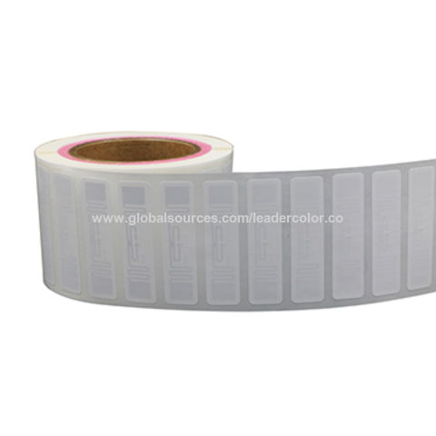 China RFID Stickers, Size 70x20mm White Printable for long range 10m on ...