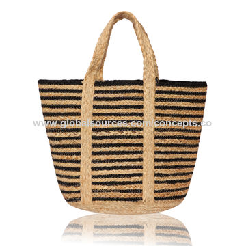 beach jute bolsa