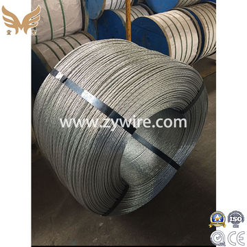 China Hot Sell ASTM A475 Class a Class B Class C Steel Cable /Guy Wire ...