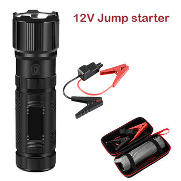 Buy Wholesale China 12v Jump Starter Flashlight Power Bank