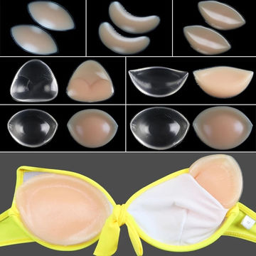 Silicone Breast Forms Swim Shapers Bikini Push Up Pads Adhesive Bra Pads