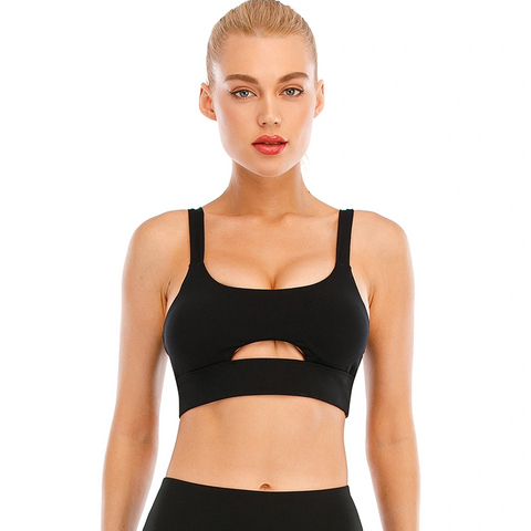 Breathable Sports Bra Shockproof Crop Top Anti-Sweat Fitness Top Women  Seamless Yoga Bra Push up Sport Top Gym Workout Top - China Yoga Clothing  and Sports Bra price