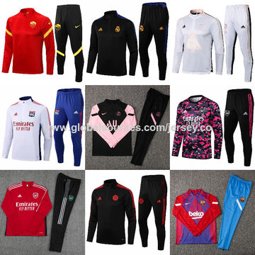 China Wholesale Barcelona Paris Arsenal Juve Soccer Training Suits 