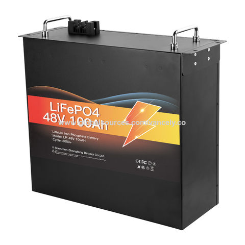 China 5KW 48V100Ah LiFePO4 Battery With BMS For Solar Energy Storage ...