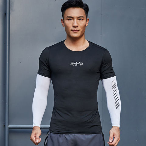 Men Workout Fitness Long Sleeves T Shirt Training Wear Men's Long Sleeve  Compression T-shirts - China Wholesale Men's Gym Top $4.3 from Underkingo  Garments Manufacturing Co.,Ltd