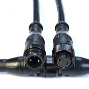 Connecteur d'alimentation LED étanche M16 IP68 6 broches mâle femelle  connecteur de fil électrique de