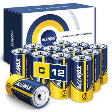 Allmax Maximum Power Lr14 1.5v C Size Alkaline Batteries Of Sp2-12 $0.01 -  Wholesale China Alkaline Batteries Lr14 1.5v C at factory prices from  Sichuan Huajing Guomao Industrial CO., LTD.