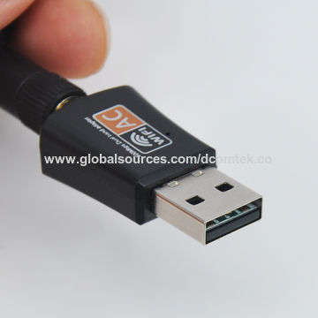 USB Wi-Fi Adapte/USB Wi-Fi Dual Band Adapter 2.4G/5G Black