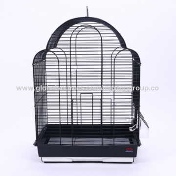 Jaula para pájaros de metal directamente de fábrica, jaula de viaje de alta calidad para aves for sale at factory direct price