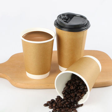 brown paper coffee cup