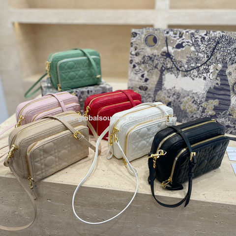 Buy Wholesale China Leather Mini Camera Caro Crossbody Bag Special Purpose  Shoulder Bags With Zipper Outer Bag & For Dior Camera Bags at USD 47.62