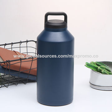 750ml Cute Thermos Bottle with Handle Stainless Steel Water Bottles  Portable Coffee Cup Girl Student Gift