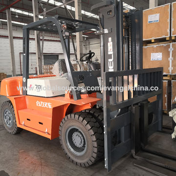 Buy Wholesale China Anhui 7 Ton Diesel Forklift Truck Cpcd70 & 7 Ton Forklift at USD 20000 | Global Sources