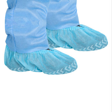 Disposable Plastic Anti Dust Nonskid Non-Woven Shoe Cover - China Shoe Cover  and Shoes Cover price