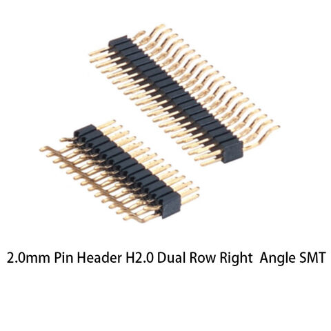 2.0mm Stiftleiste H2.0 Zweireihig rechtwinklig SMT