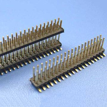 China Pin Header Dual Row S.M.T Type 1.27x1.27mm On Global Sources,Pin ...