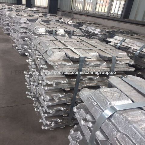 Bulk Buy Canada Wholesale Pure Aluminum Ingot A7 High Purity Aluminium  Ingots 99.99% / 99.9% /99.7% $1300 from Eczane Group