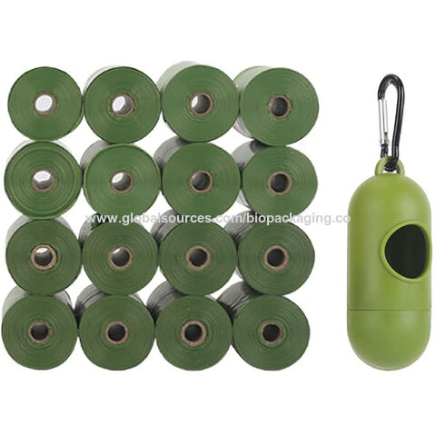 PLA Dog Poop Bags, Compostable Pet Cat Waste Bag Dog Walking Bags for sale at factory direct price