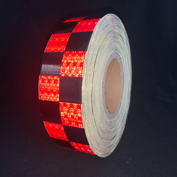 White Reflective Tape Self Adhesive Warning Tape 1 x 25 Outdoor Honeycomb Reflective Safety Tape-School Bus Stickers Conspicuity Solid Color Design