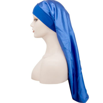 4 Pieces Silk Hair Wrap for Sleeping Satin Edge Wrap Scarf Satin Hair Wrap  for Sleeping Hair Cover Bonnet with Elastic Edge Tie Durag for Women Girls