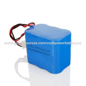 Buy Wholesale China Lifepo4 26650 4s4p 6.4v 9ah Rechargeable Battery ...